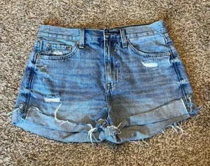 Pistola distressed denim shorts thumbnail 1
