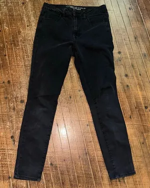 American Eagle stretchy normcore 8 comfortable hi-rise jeggings thumbnail 1