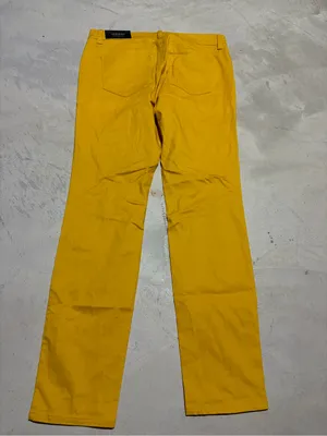 Ann taylor NWT modern skinny leg Yellow Pants 8 MSRP$80 thumbnail 3