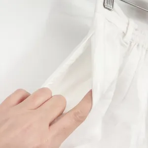 Vitamin A Womens Tallows White 100% Linen Coastal Beachy Wide Leg Pants Size M thumbnail 7