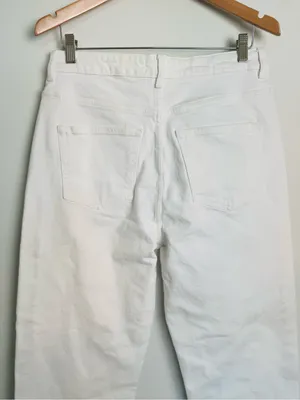& Other Stories White Straight-Leg Jeans thumbnail 6
