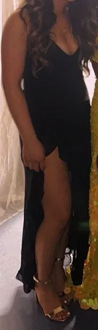 Black Prom Dress Size XS thumbnail 1