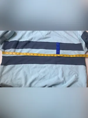 JoyLab Women's Striped Oversized French Terry Crewneck Sweatshirt L thumbnail 7