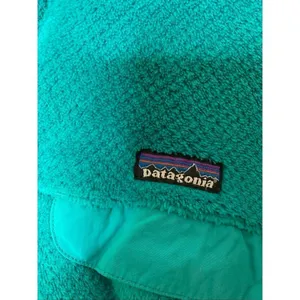 Patagonia Retool Snap T Fleece sweatshirt pullover teal women's size large thumbnail 3