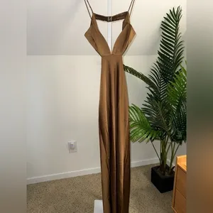 Significant Other‎ Jacy Dress in dark gold US 6 thumbnail 3
