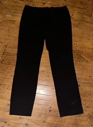 Loft black business casual straight leg 6 classic slacks thumbnail 1