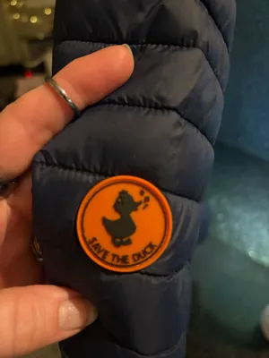 Save the duck Navy puffer vest L thumbnail 5
