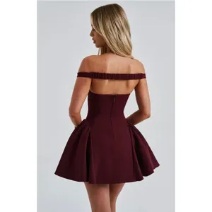 NEW Babyboo MARLA Mini Dress Cherry Lacquer Size XXL Cocktail Party Dress thumbnail 2