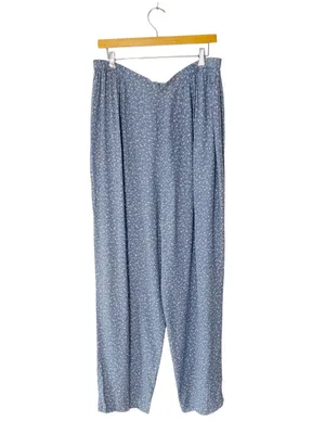 VINTAGE TALBOTS Floral High Rise Flowy Pants thumbnail 4