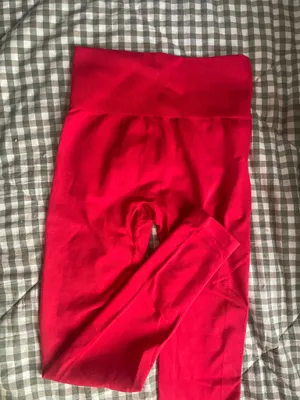 & Other Stories Red leggings thumbnail 2