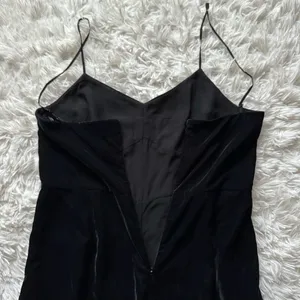 Jcrew Cropped Velvet Jumpsuit Black Size 6 thumbnail 11
