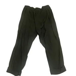 a new day™ Pants Womens Size 14 Olive Green Pleated Ankle Cuffed Hem thumbnail 2