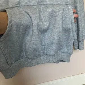 Hoodie Women’s XL Sweatshirt Embroidered Butterfly Grey Fairy Grunge Kidcore thumbnail 5