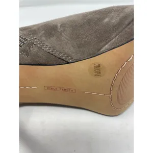 Vince Camuto Pitonnda Dress Boots 7.5 Womens Leather Suede Pointed Toe Sable Chi thumbnail 8