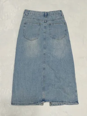 Amazon Denim Midi Skirt thumbnail 3