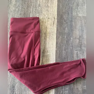 Free People FP Movement High Rise Infinity Cutout gym cropped‎ Legging large thumbnail 5