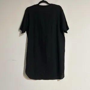 La Haine Inside Us Short Sleeve Viscose Linen Button Tunic Medium Lagenlook thumbnail 6