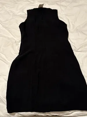 a new day Black Sleeveless Midi Shift Dress thumbnail 3