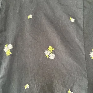 Urban Outfitters Black Daisy Embroidered Kick Flare Cropped Pants thumbnail 5
