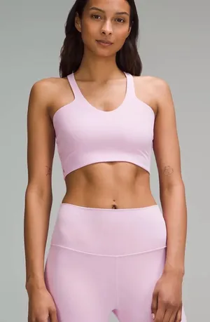 Lululemon Athletica Light Pink Sports Bra thumbnail 1