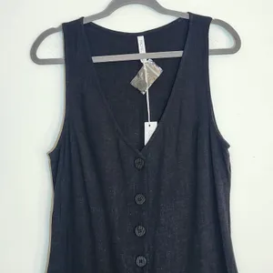 Rachel Pally Black Wide Leg Sleeveless Jumpsuit Size XL NWT thumbnail 3