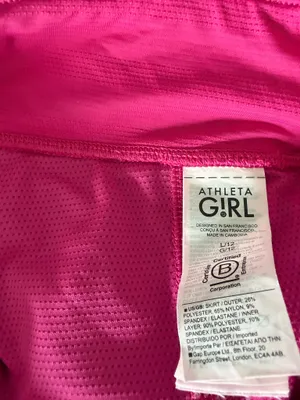 Athleta Girl Skirt Pink thumbnail 3