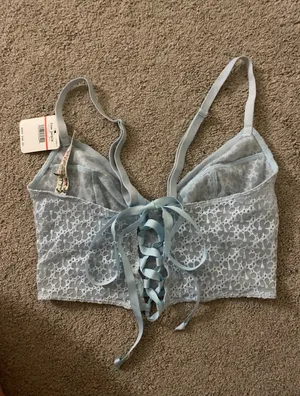 Free People Lace-Up Tank thumbnail 1