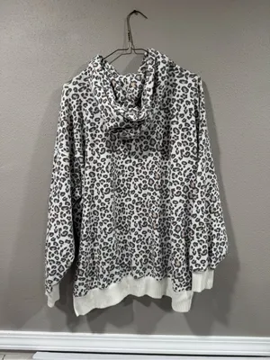 American Eagle Animal Print Oversized Hoodie thumbnail 4
