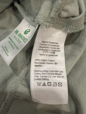 J.Crew Women’s Light Green Tiered Short Sleeve Mini Dress Size Small - C1 thumbnail 5