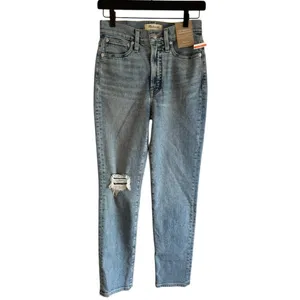 Madewell The‎ Perfect Vintage 24 Jean in Belbury Wash: TENCEL™ Denim Edition thumbnail 3