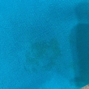 Vintage Rare Kate Spade Aqua turquoise Yo OKO Gold Canvas Bag thumbnail 9