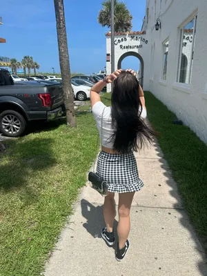 Black And White Skirt thumbnail 2