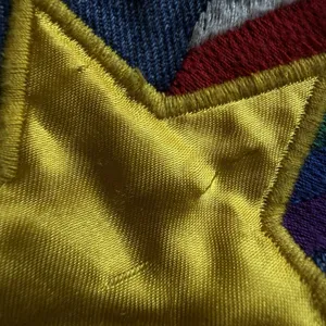 Y2k Sunshine Stars Embroidered Denim Jean Jacket Size Medium‎ Cropped thumbnail 13
