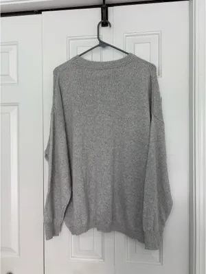 SheIn Gray Sweater thumbnail 2
