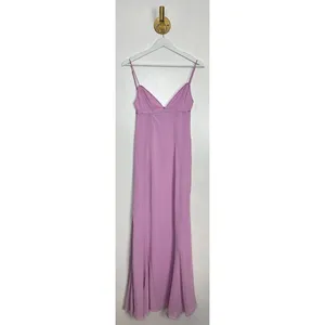 HOUSE OF CB Loren Georgette Mermaid Gown in Pink Size Medium thumbnail 7