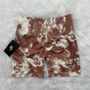Darc Sport Seamless Everson Training Shorts Desert Rose Cream Jumbo Marble Small thumbnail 6