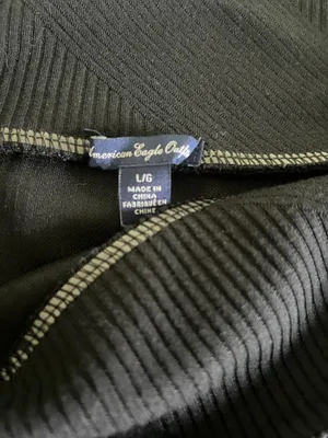American Eagle Outfitters Black Pullon Skirt thumbnail 2
