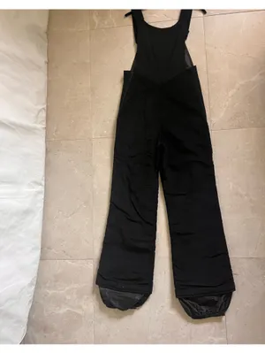 Vintage Levis ski overalls corduroy pants womens 12 thumbnail 8