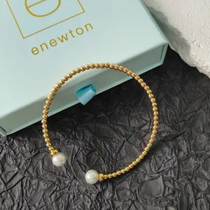 enewton pearl gold bracelet thumbnail 3