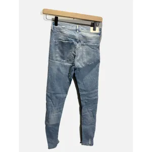 Zara Skinny Jeans Womens 4 Blue Light Wash Embrace Silhouettes High‎ Rise Casual thumbnail 3