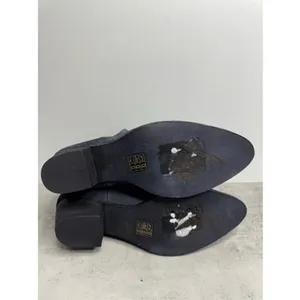Free People Flat Grey Suede Pointed Toe Cutout Ankle Boots Size 39EU thumbnail 9