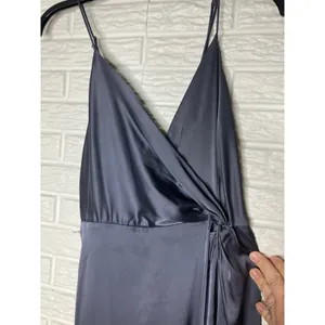 ASTR the label twist front special Occasion dress front slit women's size medium thumbnail 4