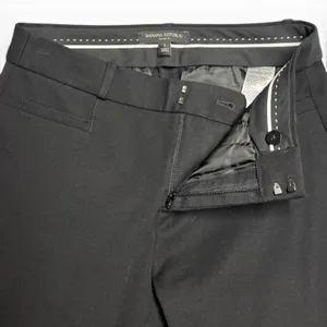 Banana Republic Sloan Flat Front Chino Dress Pants Black 2 thumbnail 3