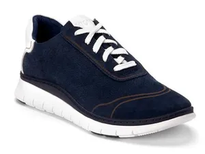 Vionic Fresh Riley Lace Up Navy Blue Sneakers thumbnail 1