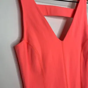FP Movement Never better Strappy Back Jumpsuit Neon Coral Womens Small thumbnail 11