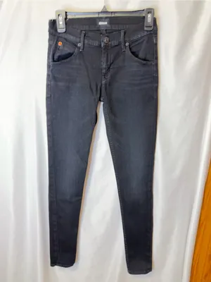 Hudson Midrise Lydia Super Skinny Dark Washed Jeans size 25 thumbnail 4