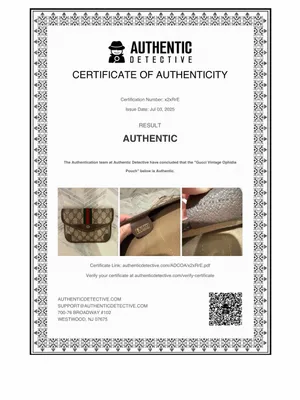 Gucci Sherry line accessory pouch thumbnail 11