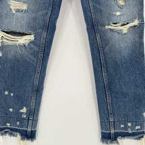 Abercrombie &‎ Fitch Annie High Rise Girlfriend Jeans Distressed Size 24 / 00R thumbnail 5