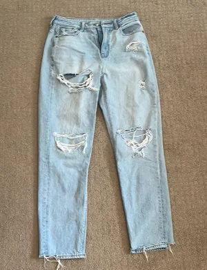 American Eagle mom jeans thumbnail 1