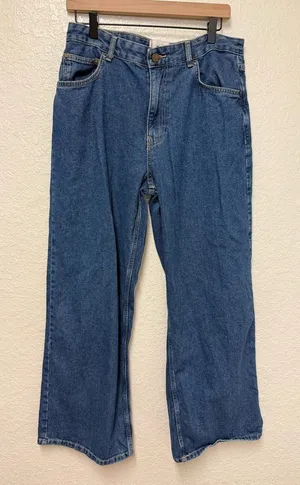 BDG Kayla Low Rise Wide Leg Denim Jeans Size 30 thumbnail 1